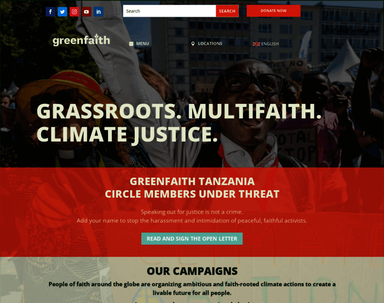 Greenfaith.org thumbnail
