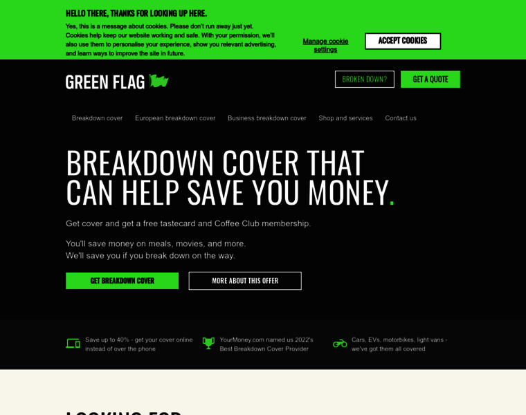 Greenflag.co.uk thumbnail