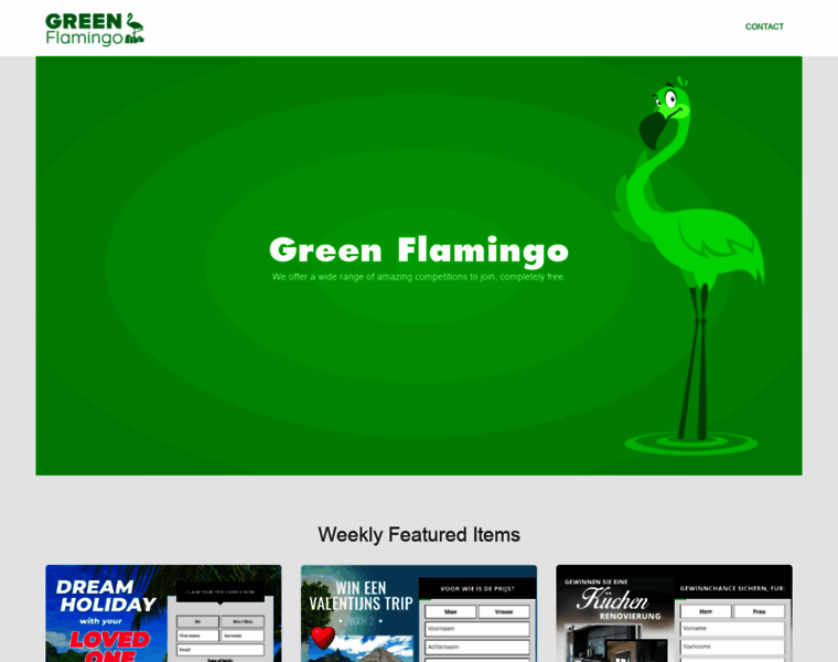 Greenflamingo.com thumbnail