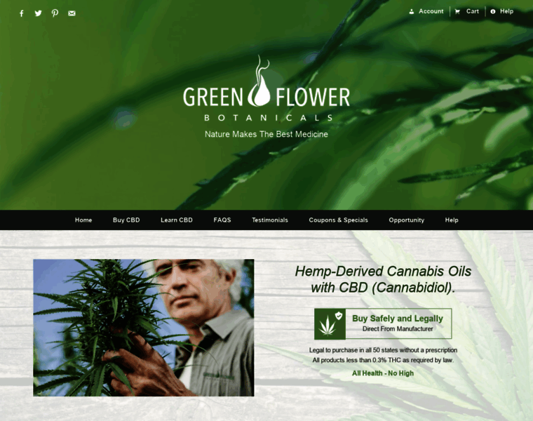 Greenflowerbotanicals.com thumbnail
