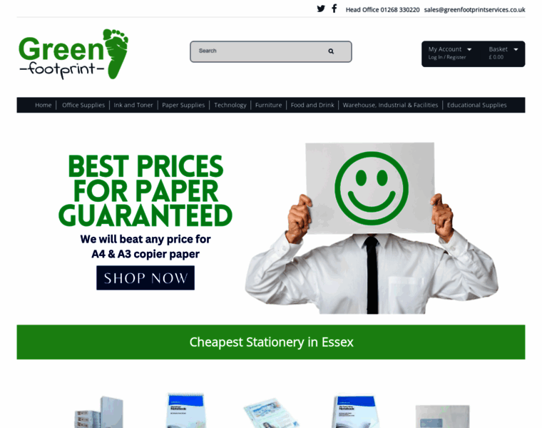 Greenfootprintservices.co.uk thumbnail