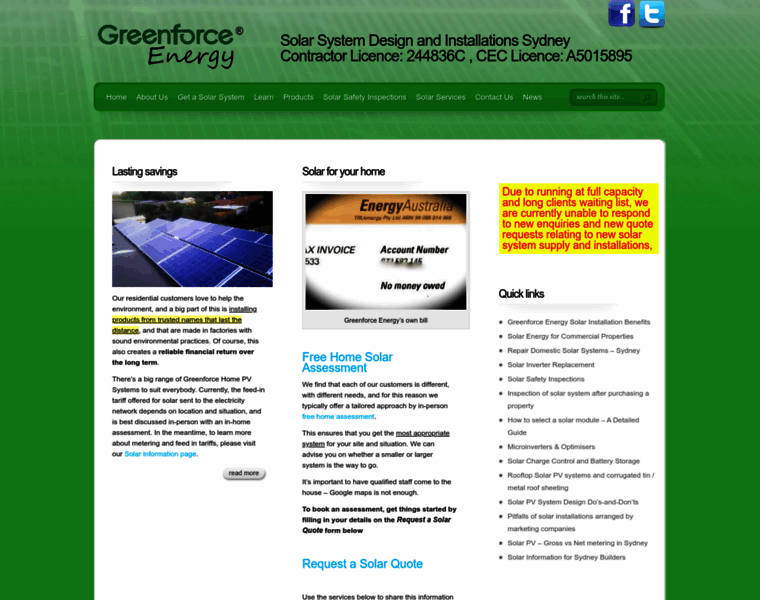 Greenforcesolar.com.au thumbnail