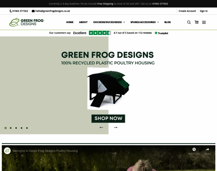 Greenfrogdesigns.co.uk thumbnail