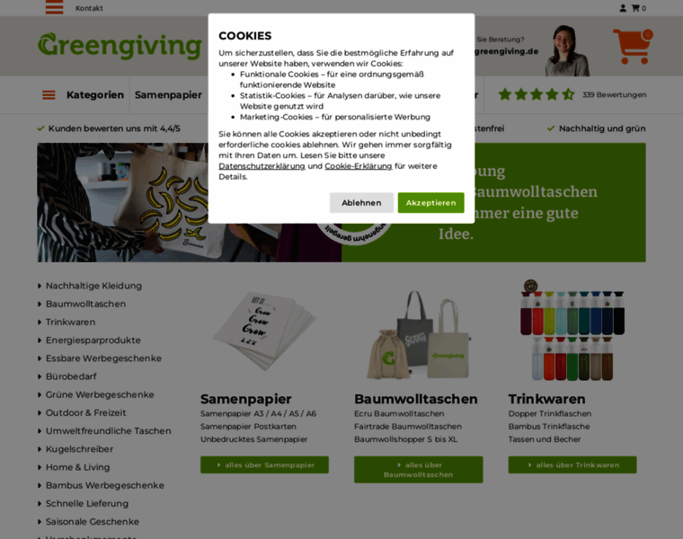 Greengiving.de thumbnail