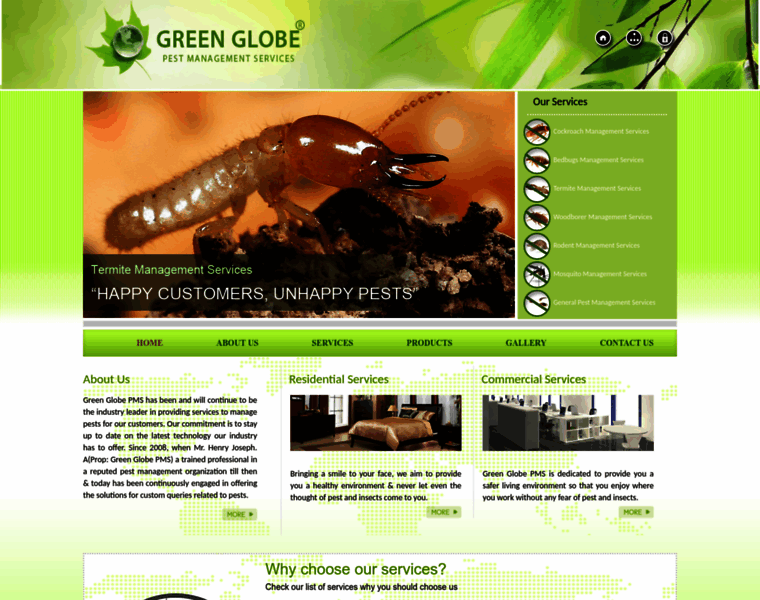 Greenglobepms.com thumbnail