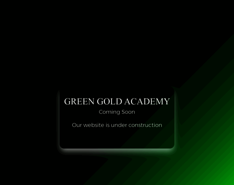 Greengoldacademy.com thumbnail