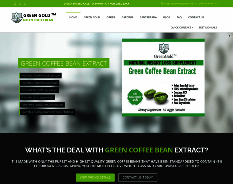 Greengoldcoffee.in thumbnail