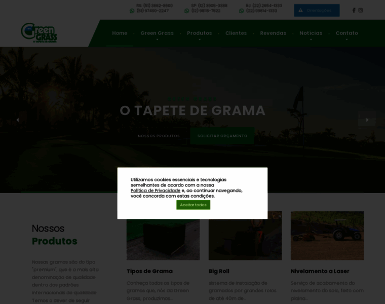 Greengrass.com.br thumbnail