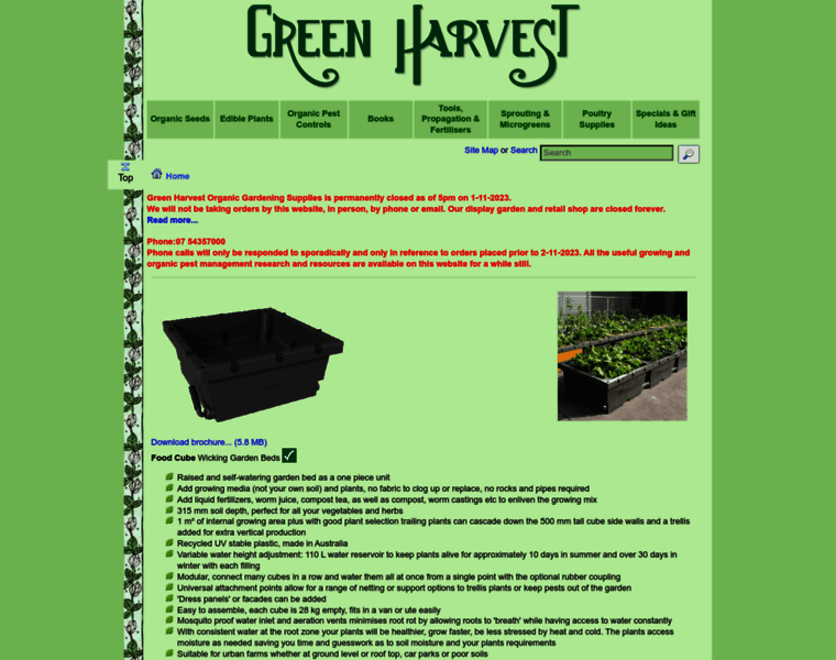 Greenharvest.com.au thumbnail