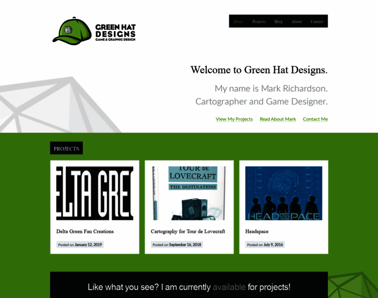 Greenhatdesigns.com thumbnail