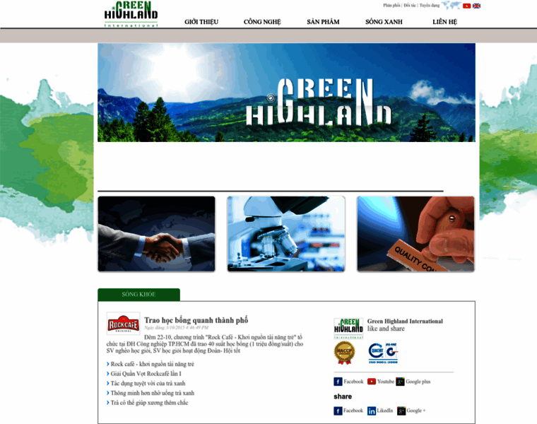Greenhighland-vn.com thumbnail
