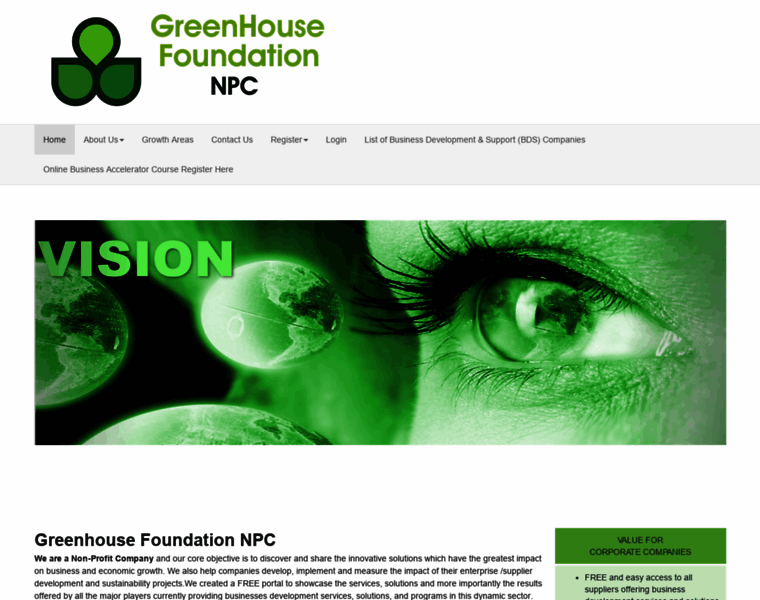 Greenhousefoundation.co.za thumbnail