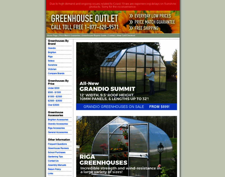 Greenhouseoutlet.com thumbnail