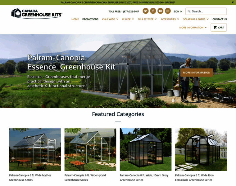 Greenhousescanada.com thumbnail