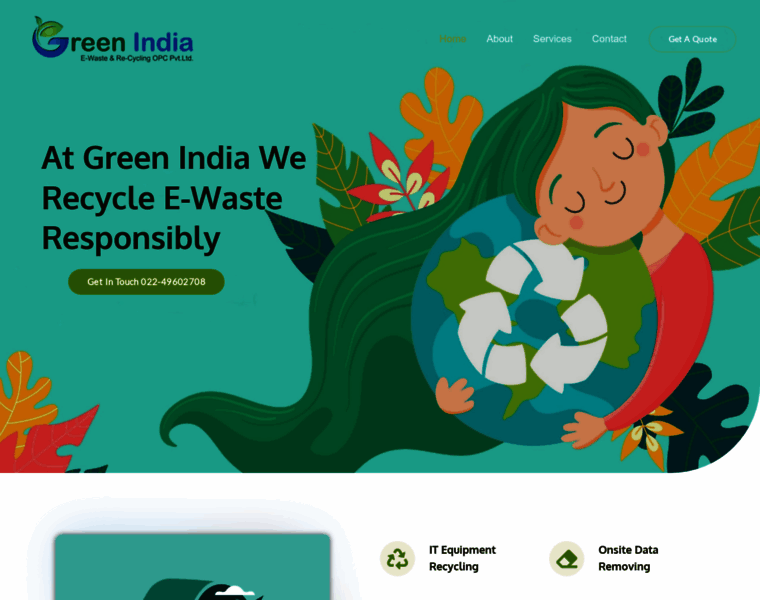 Greenindiarecycling.co.in thumbnail