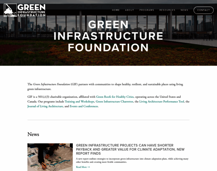 Greeninfrastructurefoundation.org thumbnail
