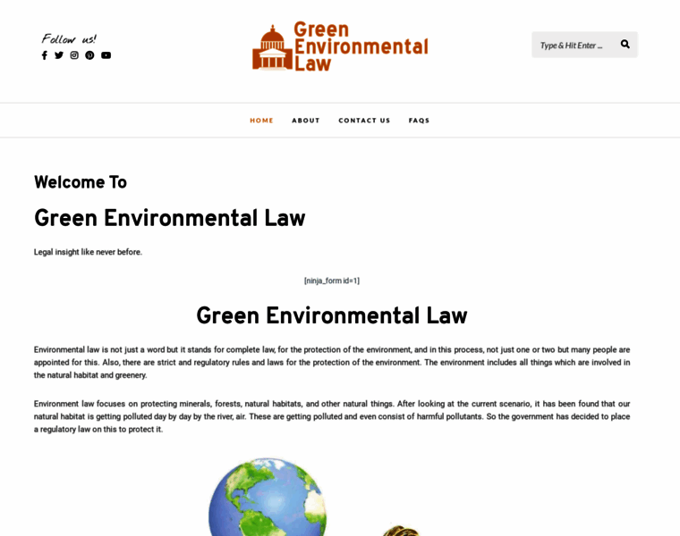 Greening-law.com thumbnail