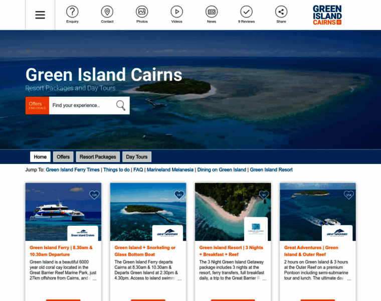 Greenislandcairns.com thumbnail