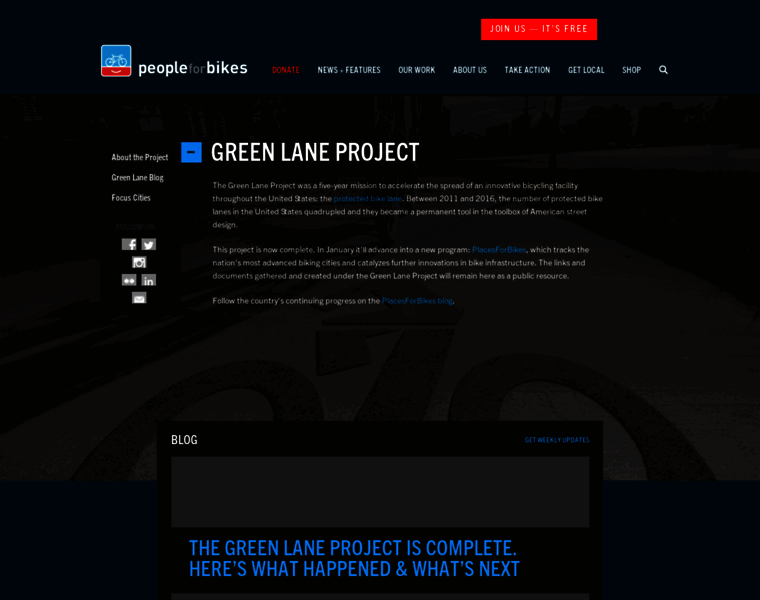 Greenlaneproject.org thumbnail