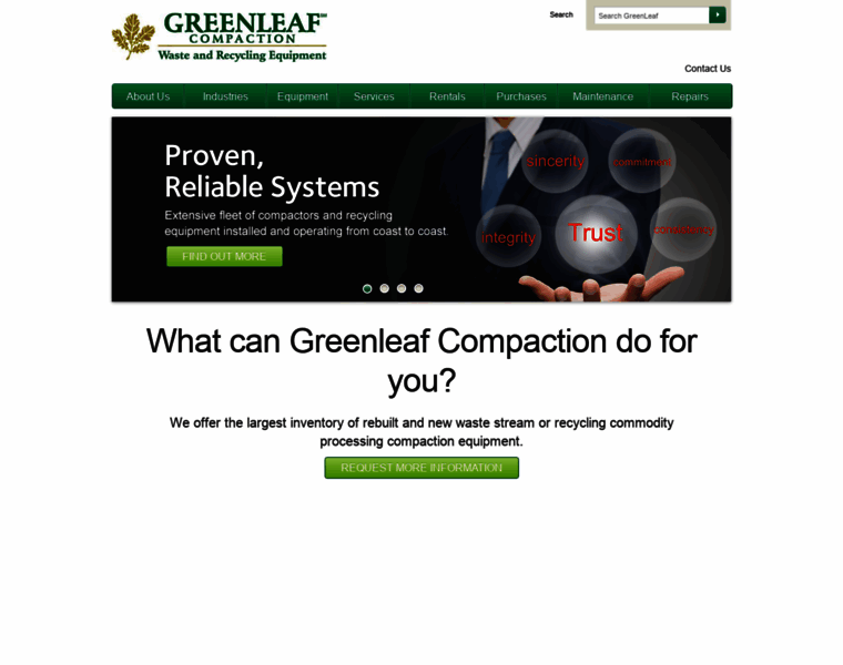 Greenleafcompaction.com thumbnail