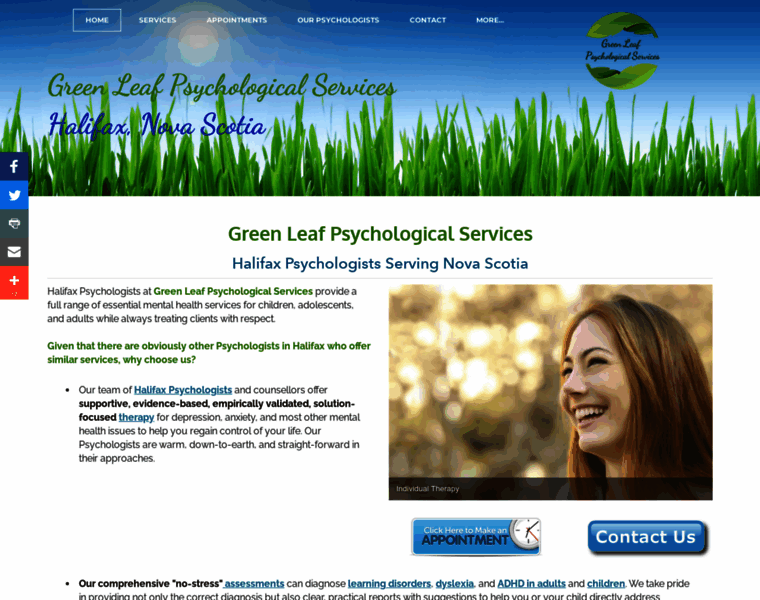 Greenleafpsychological.com thumbnail