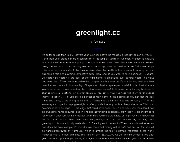 Greenlight.cc thumbnail