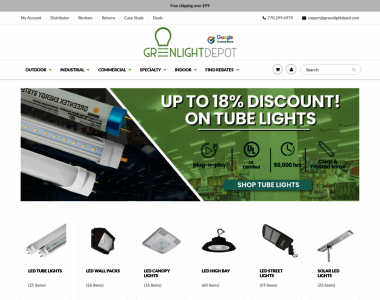 Greenlightdepot.com thumbnail