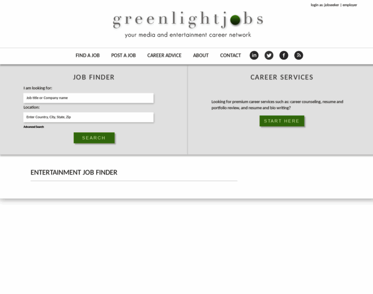 Greenlightjobs.com thumbnail
