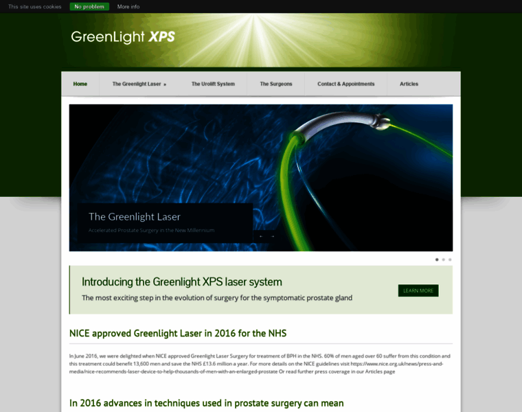 Greenlightxps.co.uk thumbnail