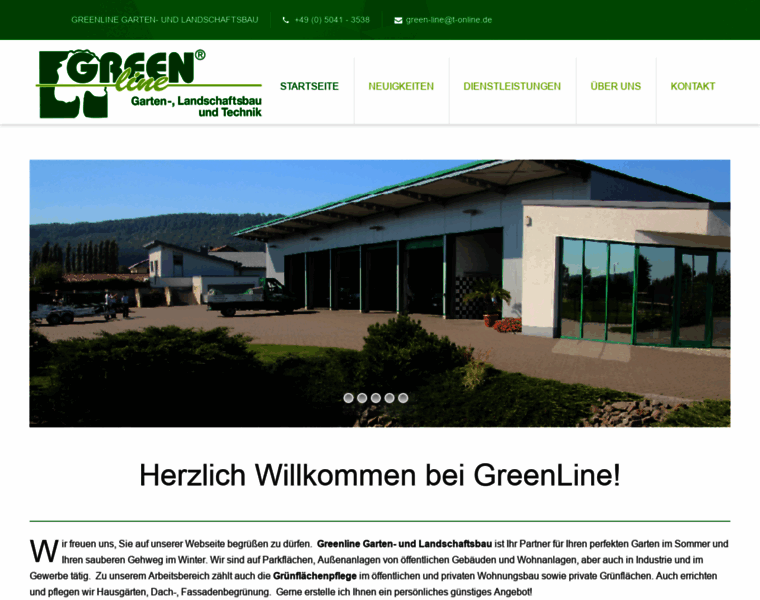 Greenline-gartenbau.de thumbnail