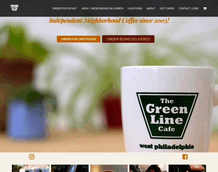 Greenlinecafe.com thumbnail
