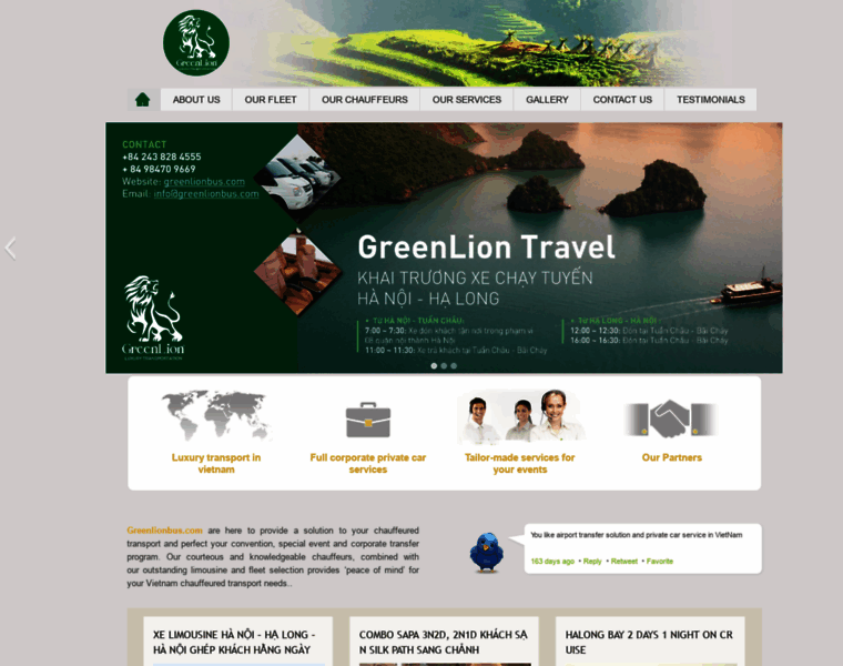 Greenlionbus.com thumbnail