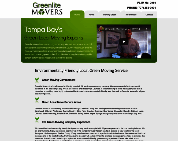 Greenlitemovers.com thumbnail
