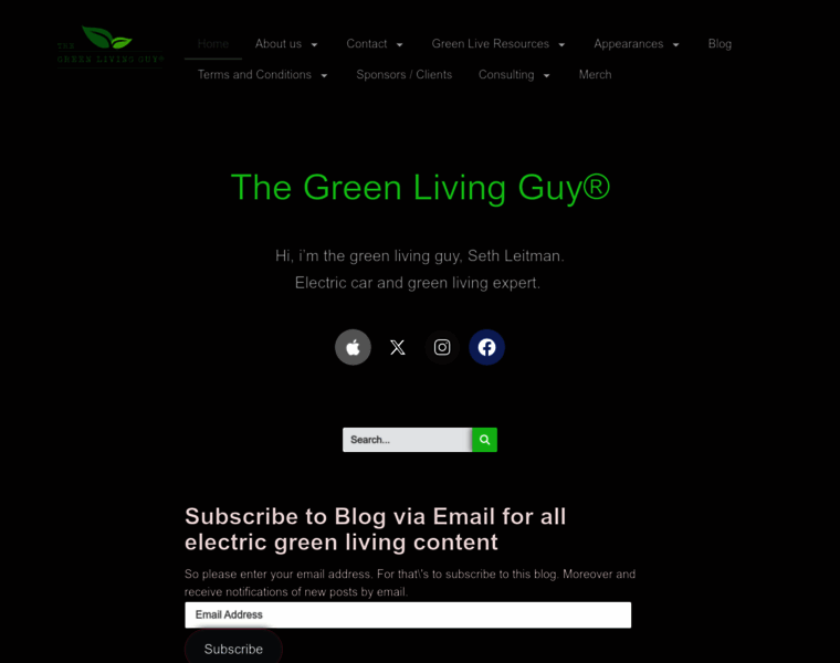 Greenlivingguy.com thumbnail
