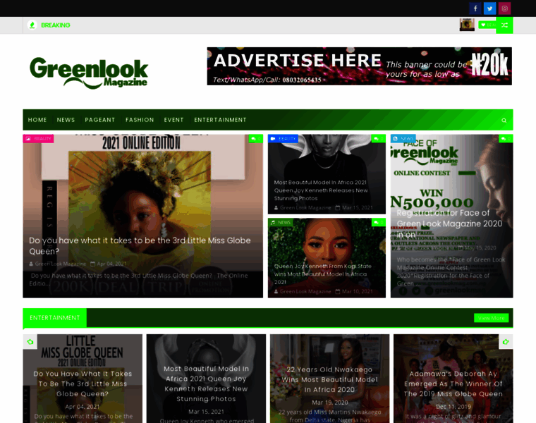 Greenlookmag.com.ng thumbnail
