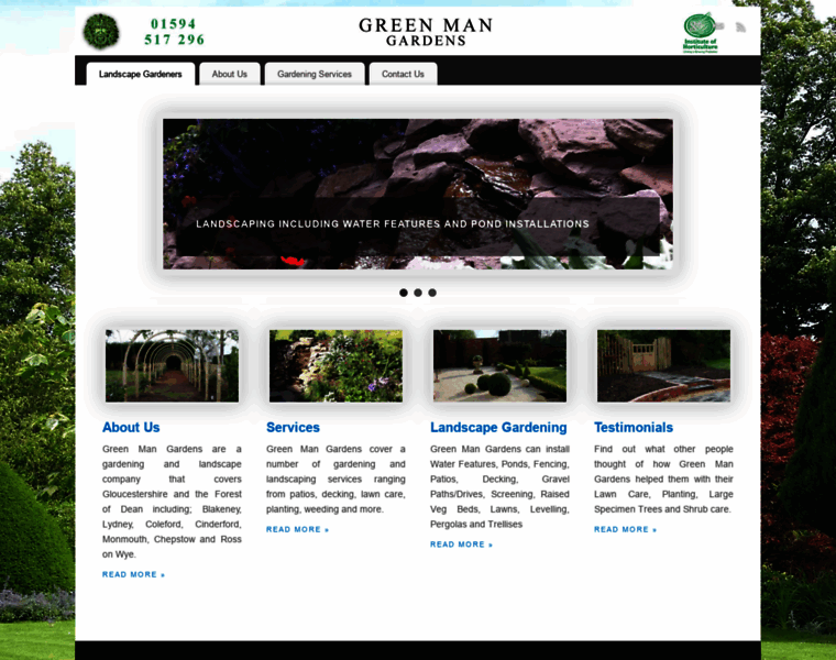 Greenman-gardens.uk thumbnail