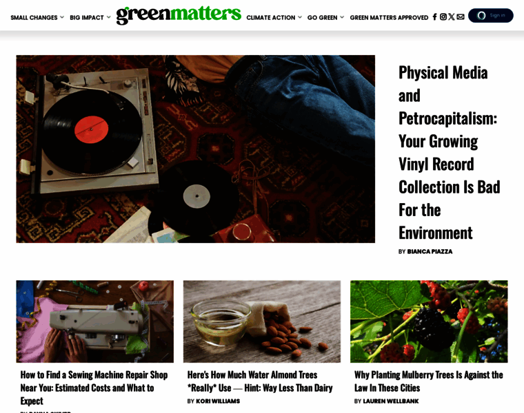 Greenmatters.com thumbnail