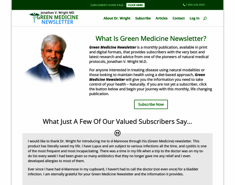 Greenmedicinenewsletter.com thumbnail