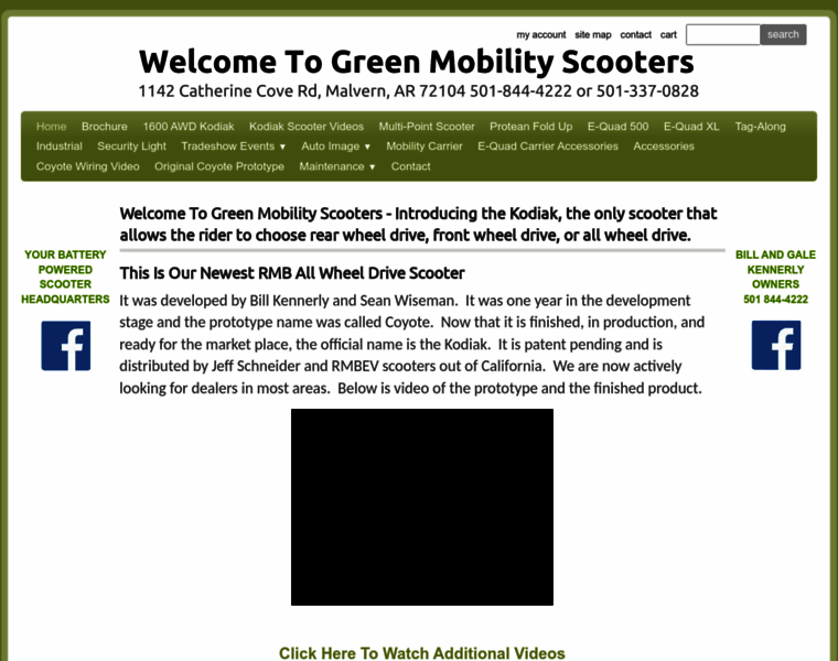 Greenmobilityscooters.com thumbnail