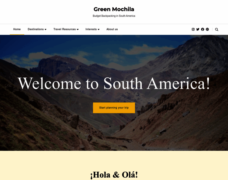 Greenmochila.com thumbnail