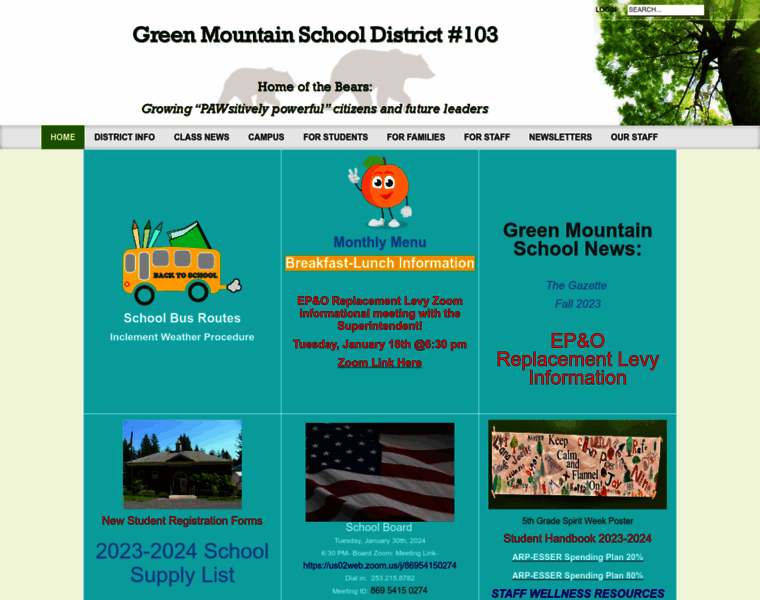 Greenmountainschool.us thumbnail