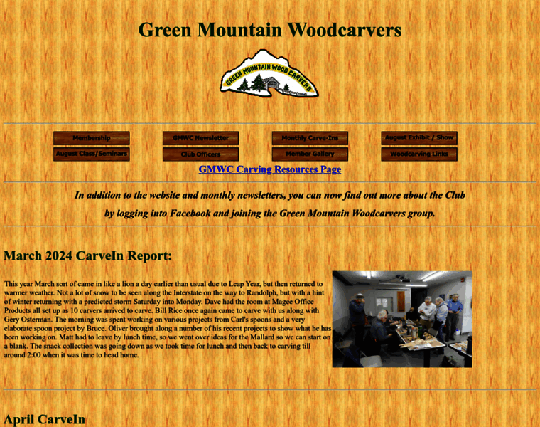 Greenmountainwoodcarvers.org thumbnail