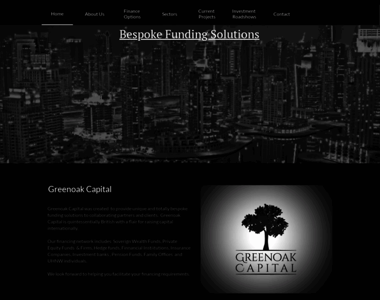 Greenoak-capital.com thumbnail