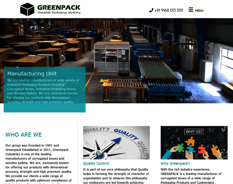 Greenpack.co.in thumbnail