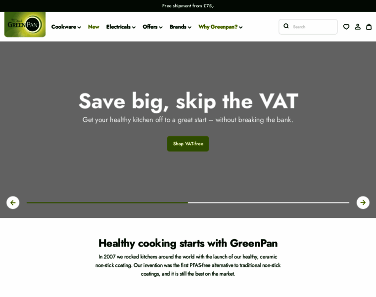 Greenpan.co.uk thumbnail
