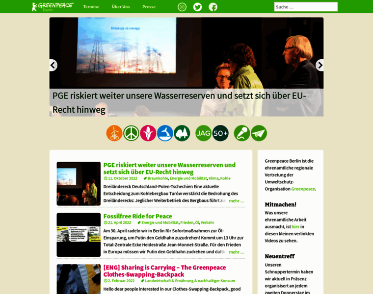 Greenpeace-berlin.de thumbnail