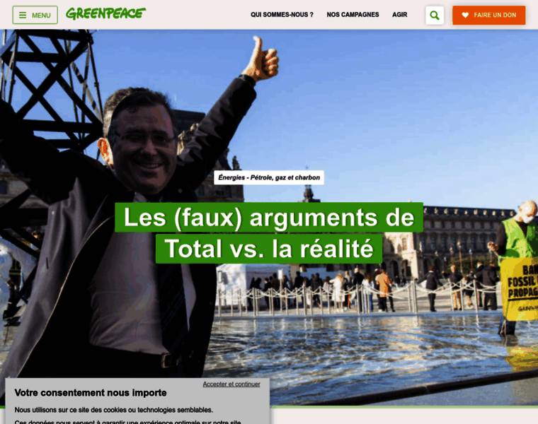 Greenpeace.fr thumbnail