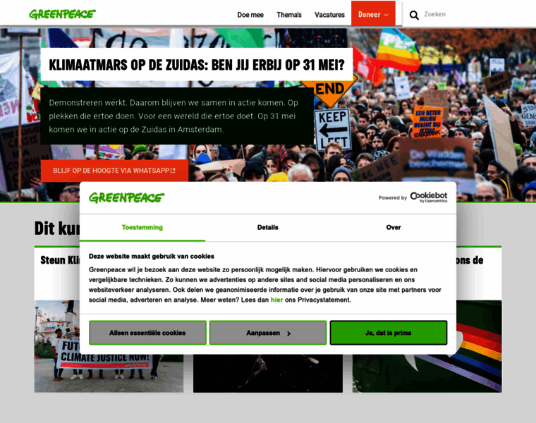 Greenpeace.nl thumbnail