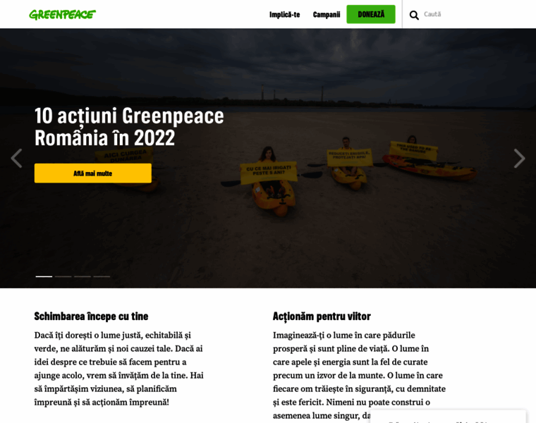 Greenpeace.ro thumbnail