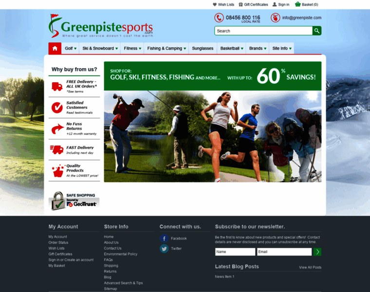 Greenpistesports.com thumbnail